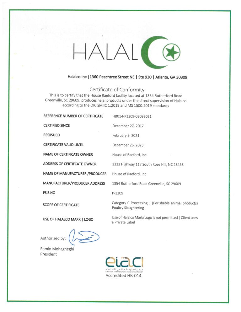 House of Raeford 2023 Halal-2